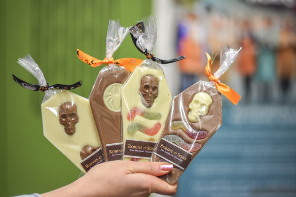 Gift Pack of Luxury Chocolate Coffins