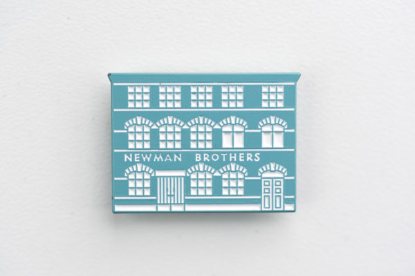 Collectible Newman Brothers' Pin Badge/ Magnet!