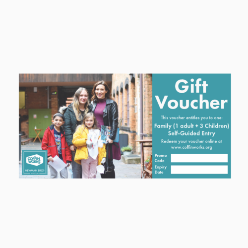 Gift Voucher: Family Self-Guided (1 adult + 3 Children)